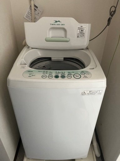 東芝　洗濯機　5kg 2010年製