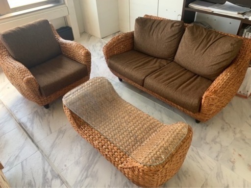 ソファー、テーブルセット