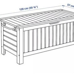 廃盤　激レア　IKEA イケア　APPLARO エップラロー　収納　ベンチ　大の画像