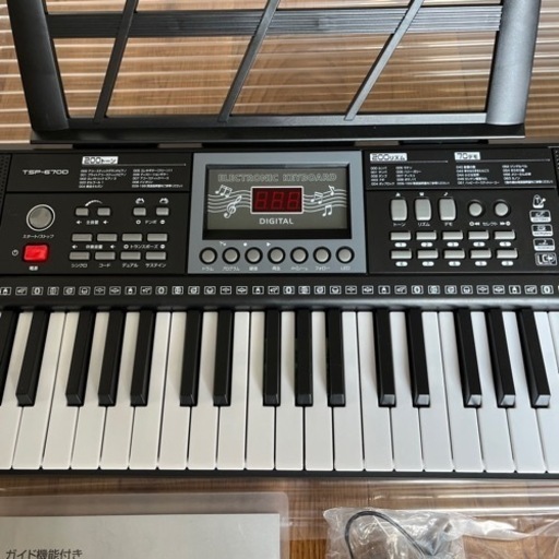 ガイド機能付き 電子ピアノ
