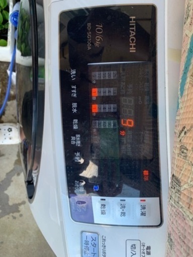 ドラム洗濯機　乾燥