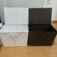 収納ケース6点他400円→本日中（7/17）の引き取り可能な方はご連絡ください。の画像