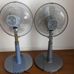 扇風機　2台　無料　あげますの画像