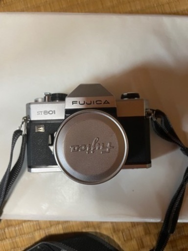 フィルムカメラ　FUJICA 望遠レンズ付き