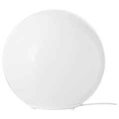 【美品】IKEA テーブルランプ ホワイト 25cm FADO ファードの画像