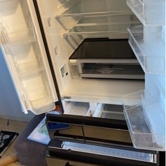 Panasonic ガラストップ冷蔵庫の画像