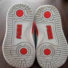 PUMAハイカットスニーカー⭐12センチの画像