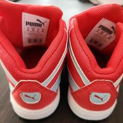 PUMAハイカットスニーカー⭐12センチの画像