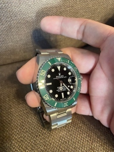 値下げ　ロレックス　126610LV 2022年7月ギャラ　極美品