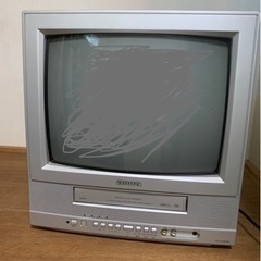 懐かしい　VHSビデオ再生用　テレビ
