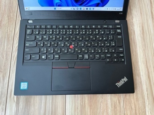 702-4★第8世代 Core i3 SSD256GB メモリ4GB LENOVO ThinkPad X280 Windows11 12.5インチ カメラ 中古 ノートパソコン★