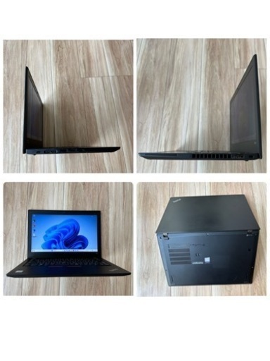 702-4★第8世代 Core i3 SSD256GB メモリ4GB LENOVO ThinkPad X280 Windows11 12.5インチ カメラ 中古 ノートパソコン★