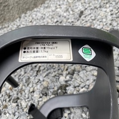 決定しました。自転車の子供を乗せるやつ。二人乗り。の画像