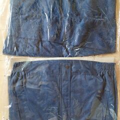 作業着 上下 ネイビー 新品 未開封