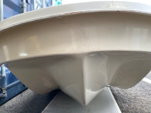 ?【つり具】2分割 ２人乗りFRPボート 2～５馬力用【釣具･船外機高価買取アールワン田川】