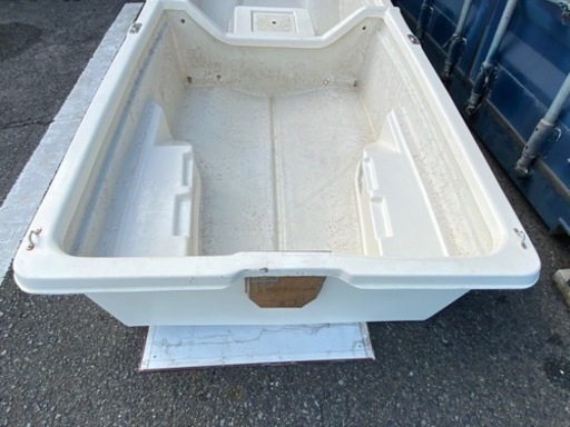 ?【つり具】2分割 ２人乗りFRPボート 2～５馬力用【釣具･船外機高価買取アールワン田川】