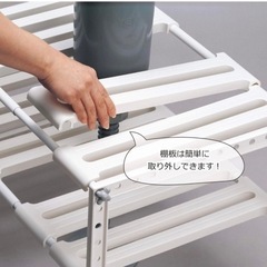 定価3345円★シンク下 洗面下 伸縮ラックの画像
