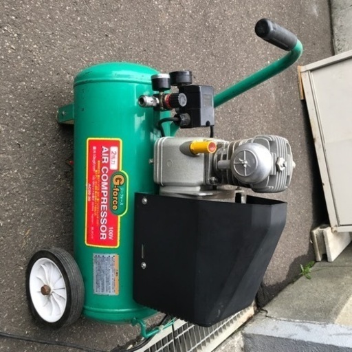 受け渡し予定者有り！コンプレッサー　100V 2馬力