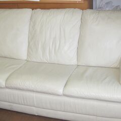 本革ソファー　3人掛けのみ出品