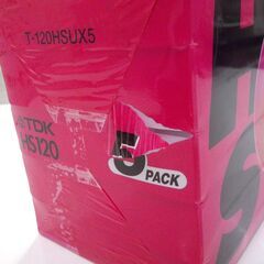 TDK VHS ビデオカセットテープ 5本セット 120分 ビデオ ビデオテープ カセット ビデオカセット 高画質 札幌 厚別店の画像