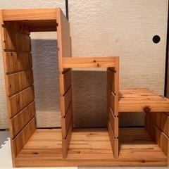 IKEA TROFAST（トロファスト）階段型フレームのみ