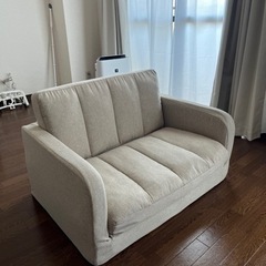 【値引き】ソファーベッド　一人暮らし用の画像