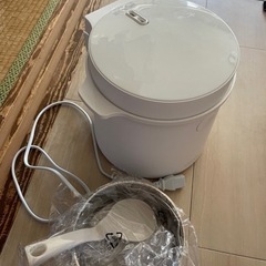 美品　LOCABO ロカボ　炊飯器　JM-C20E-W