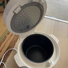 美品　LOCABO ロカボ　炊飯器　JM-C20E-Wの画像