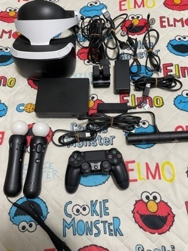 PSVR & ps4コントローラー & ムーブモーションコントローラー