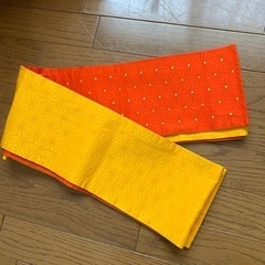 半幅帯 リバーシブル