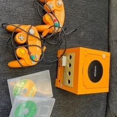 ゲームキューブ　オレンジ　