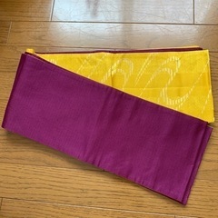 半幅帯  裏表　　リバーシブル　値下げしました