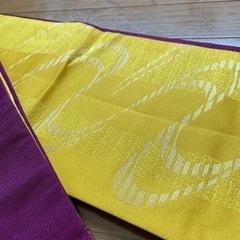 半幅帯  裏表　　リバーシブル　値下げしましたの画像