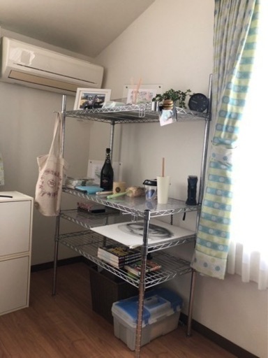 スチールラック　幅90×奥行き45×高さ145