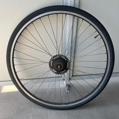 自転車 700cタイヤホイールセット 後輪