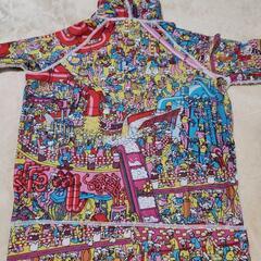 【120】ラッシュガード ウォーリーを探せ 女の子の画像