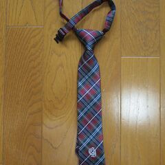 キッズネクタイ　COMME CA ISM　紺赤チェック
