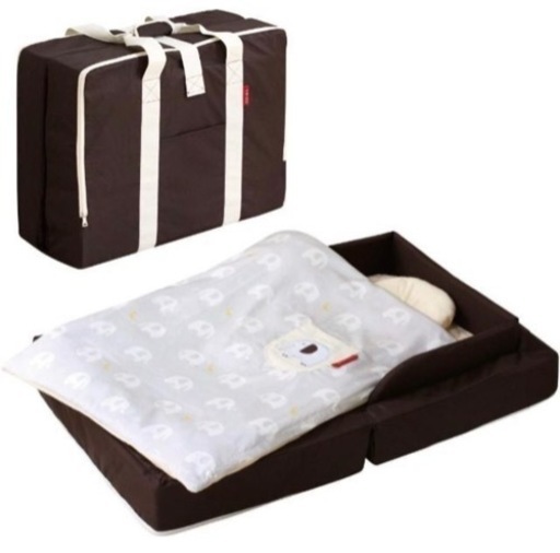 ファルスカ farska コンパクトベッド フィット ブラウン  新品・未使用・未開封品