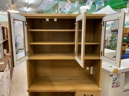 【愛品館 江戸川店】サンウッディ キッチンボード ID:155-019656-007