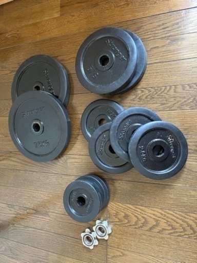 筋トレ器具　バーベルセット40キロ