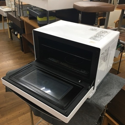 S136 ⭐ TOSHIBA ER-P6(W) [スチームオーブンレンジ 石窯オーブン 23L グランホワイト] ⭐動作確認済 ⭐クリ