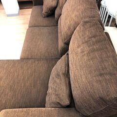▼値下げ▼3人掛けカウチソファ ソファ オットマン付き 関家具 リラックスフォーム Miele 💳自社配送時🌟代引き可💳※現金、クレジット、スマホ決済対応※【送料に設置込】の画像