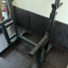 自宅用　ベンチプレスラック(セーフティーバー一体型)の画像
