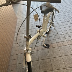 折りたたみ自転車　20インチ　コーナン購入　ほぼ新品の画像