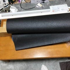 トレーニングマット　２枚　茶　青の画像