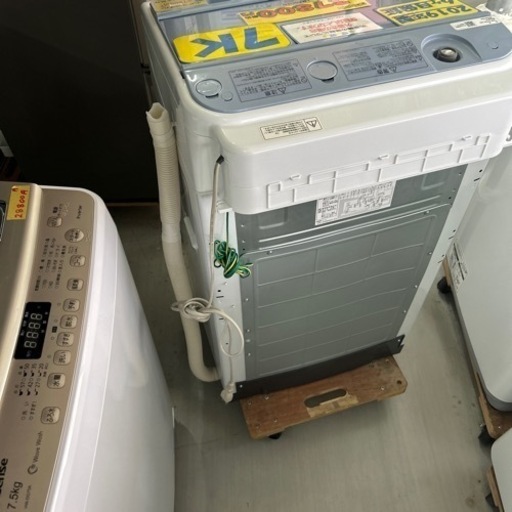 配達可【洗濯機】【日立】7K 2019年製★6ヶ月保証クリーニング済み【管理番号11707】