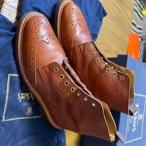 【美品】トリッカーズ　ブーツ　27.5センチ