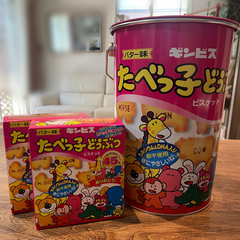 たべっ子どうぶつ　缶&おかし