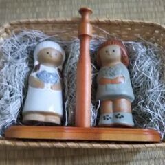 外国土産の塩コショウ入れ