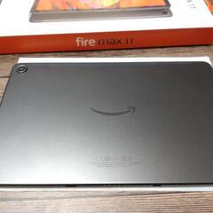 【新品同様7/18〆】fire max 11 64GB ガラス保護フィルム貼付済の画像